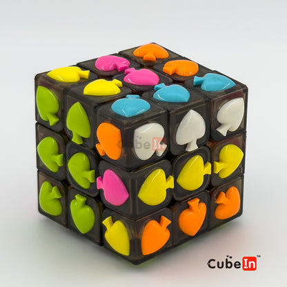 YongJun (YJ) Spade 3x3 cube