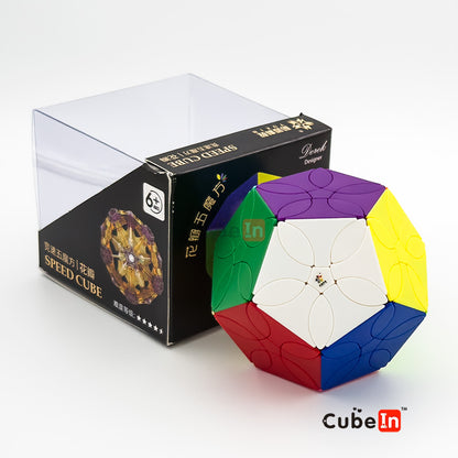 Yuxin Petal Megaminx -Kevin Uhrik Flower Dodecahedron  Puzzle