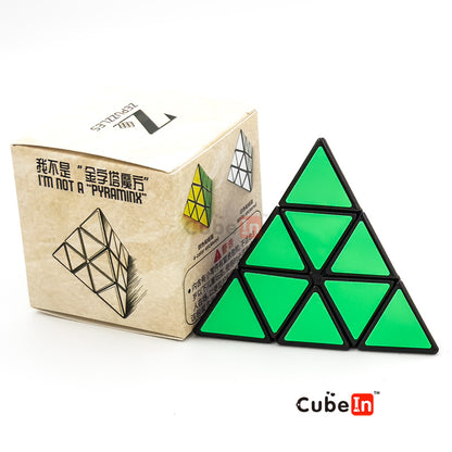 Zepuzzles Tricky Pyraminx - 3x3 Shape Mod Twisty Puzzle