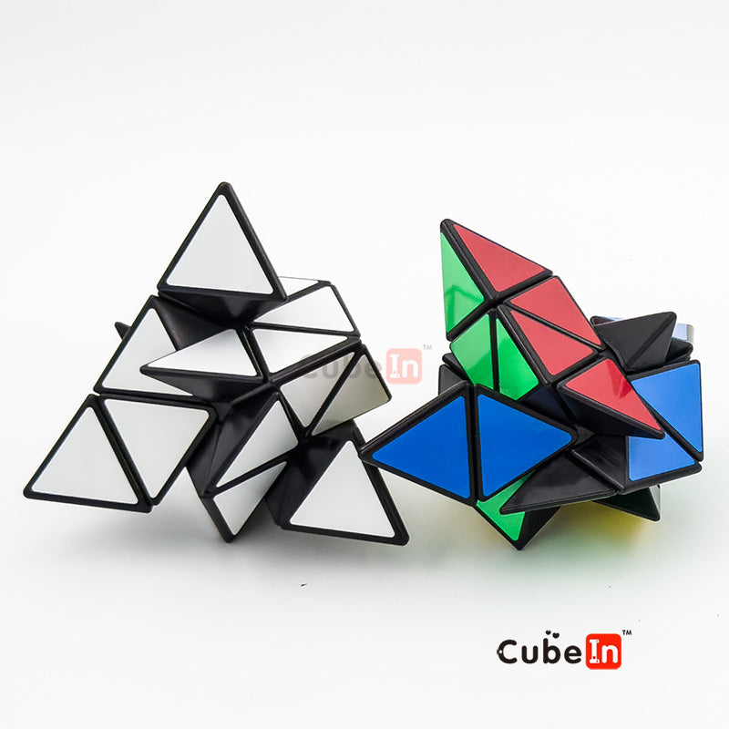 Zepuzzles Tricky Pyraminx - 3x3 Shape Mod Twisty Puzzle