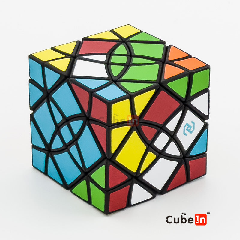 Zhecube Raptor + Skewb cube