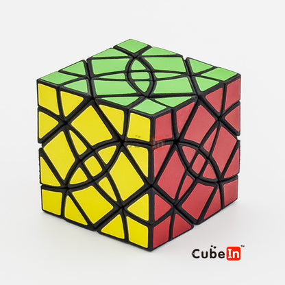 Zhecube Raptor + Skewb cube