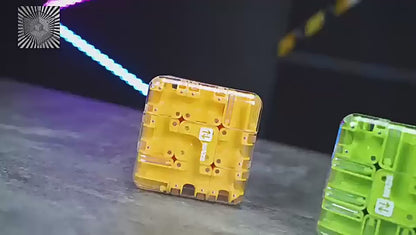 3D Maze 3x3 Cube Rolling Puzzle with Steel Ball