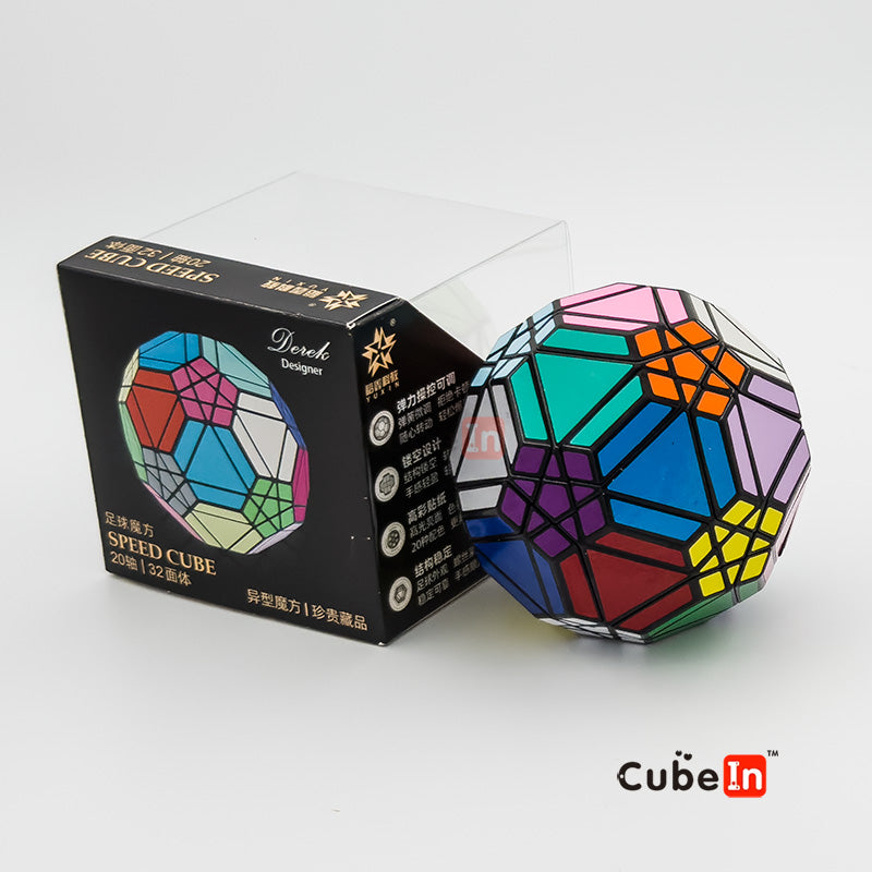 YuXin 20-Axis Truncated Icosahedron twisty Cube (Soccer Puzzle by Derek)