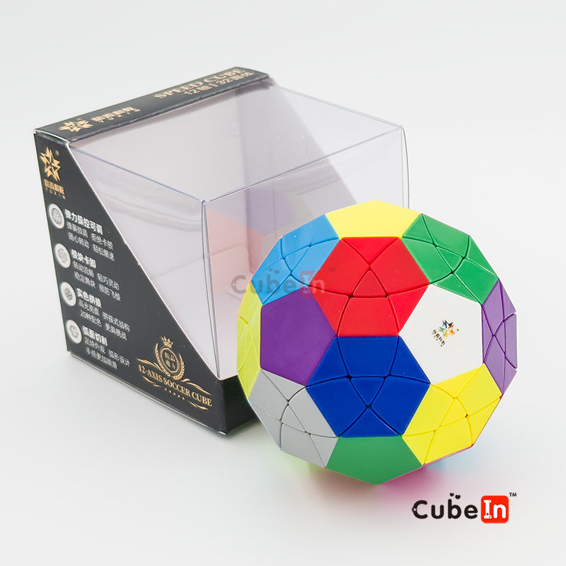 Yuxin SoccerMinx - 30-Sided Football Megaminx Puzzle